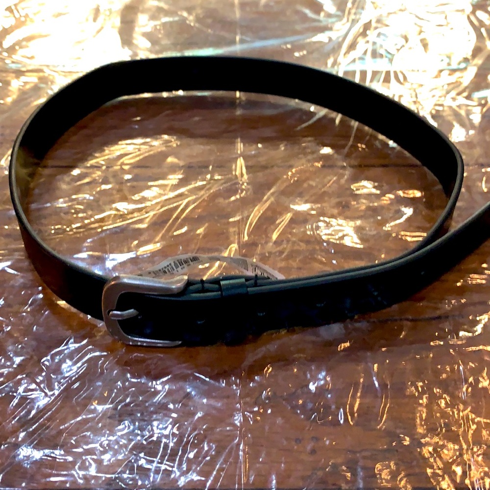 New The Children’s Place Black Belt Size 8-14